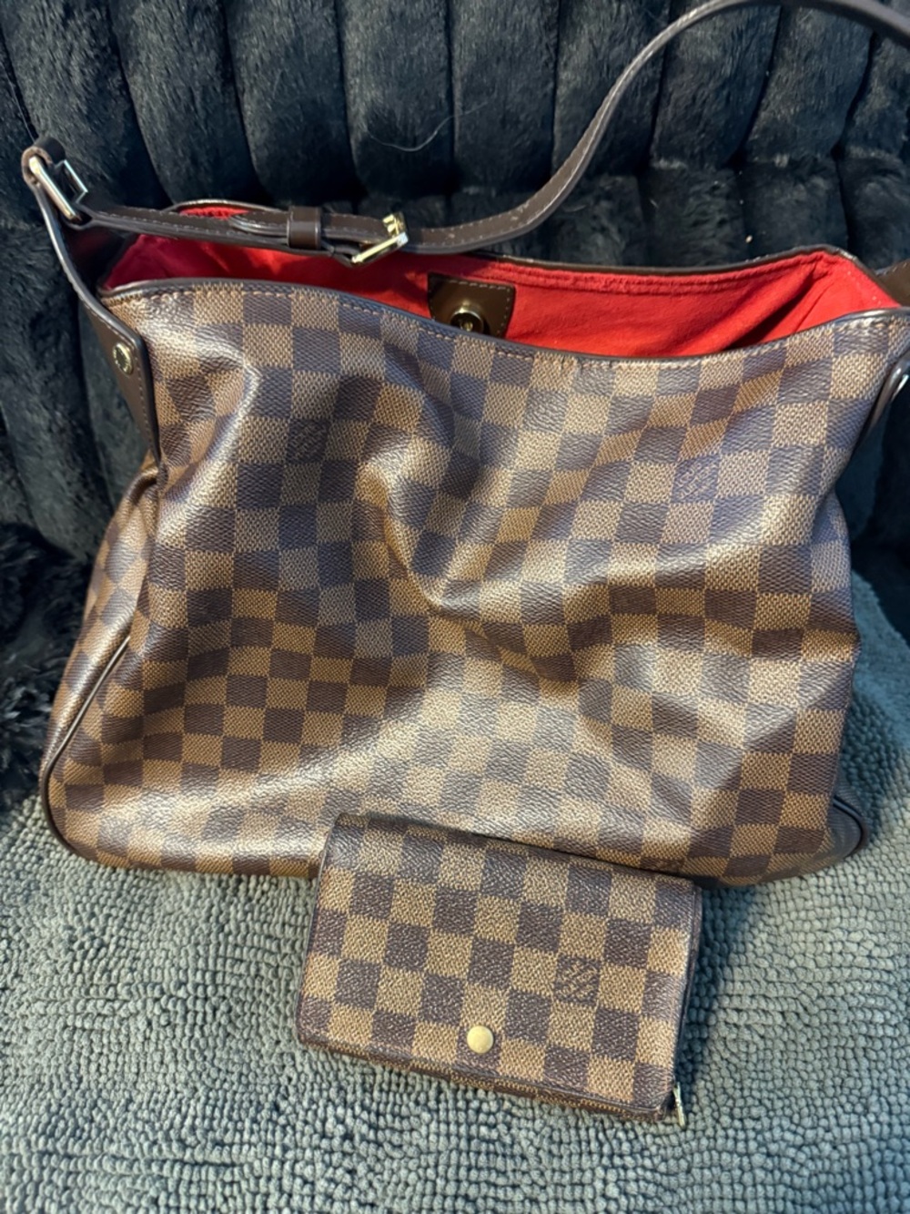 Louis Vuitton Brown Damier Shoulder Bag
